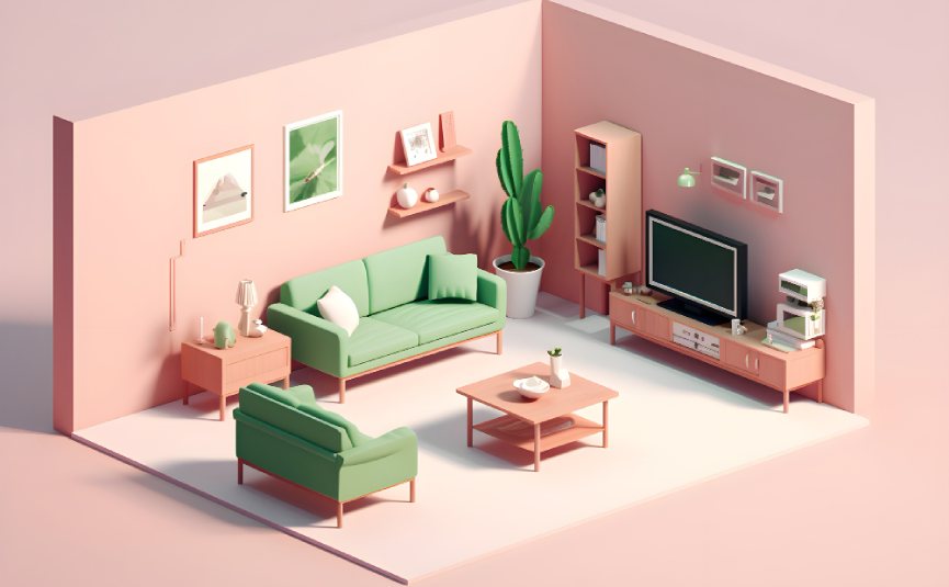 living room interior designer
